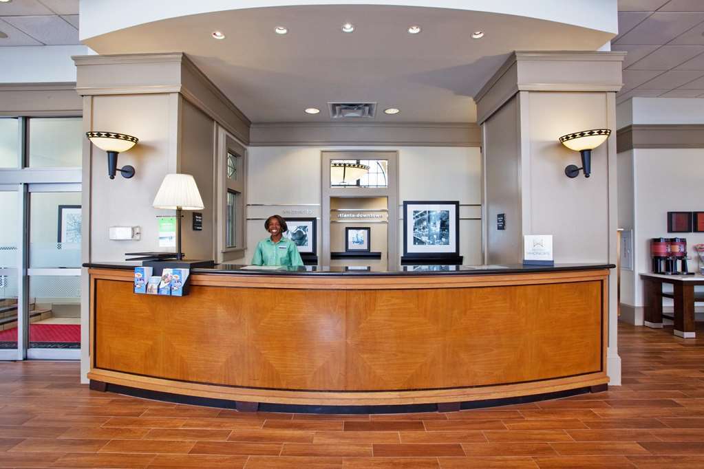Hampton Inn & Suites Atlanta-Downtown Interior foto